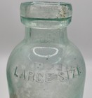 Mellin s Infant s Food Jar Boston  Mass 1890 Hand Blown Bottle Large Size