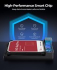 Usb 3 0 External Hard Drive Enclosure For 3 5 2 5  Sata Hdd ssd  Up To 20tb  Too