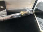 Vintage Fisher Space Ag7-sh Original Astronaut Pen With Gold Space Shuttle Nos