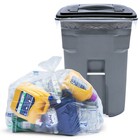 Tasker 95-100 Gallon Clear Heavy Duty Trash Bags Megapack 78 Bags