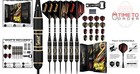 Steel Tip Darts Brass Barrels Aluminum Shafts Glidexpro Flights Gift Case