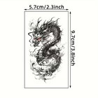 30 Temporary Tattoo Stickers Suitable For Men And Women  Black Skull
