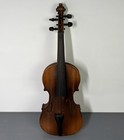 Antique 1800   s Wooden Violin 4x4 Instrument 22    Hand Made Vtg