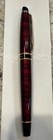 Waterman Maroon Marble Rollerball Pen black Ink-made In France-limited Ed-new