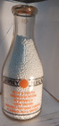 Vintage 2 Color Pyro Qt Milk Bottle P b lister Midacre Farm Littleton  N h 
