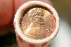 1980  p  Lincoln Cent Original Bank Wrap Roll Crocker Obw Penny Roll