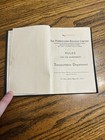 Antique 1910 Pennsylvania Railroad Rules For Government Transportation Dept Book