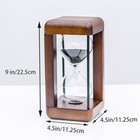 Timer For Gift hourglass Decor For Home  Desk office  Wedding Decor black 