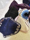 Lot Of 15 Kippah Hebrew Bar Mitzvah- Nos