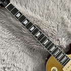 Goldtop Lp Electric Guitar Mahogany Body Bone Nut P90 Pickup 6 String Fast Ship