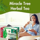 Moringa 25 Herbal Teabags Te De Moringa Leaf -100  Natural Superfood Leaves Peru