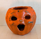 Dollhouse Miniature Ooak Halloween Paper Mache Style Choir Boy Jack O Lantern