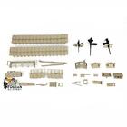 Metal M1a2 Abrams Tuskii Upgrade Set For Tamiye Henglong 1 16 Plastic Rc Tank