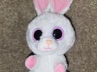 Rare Ty Beanie Boos Boo 2010 Carrots The White Rabbit Plush Soft Toy 6  Retired
