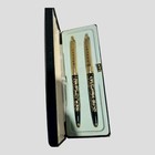 Vintage Arpece Chanel No  5 Gold Writing Pens With Certificate 