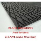 Black Diamond Boat Flooring Eva Marine Decking Foam    Nonslip Mat For Boat Sup
