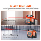 Laser Level 1650ft 360 Degree Rotary Self Leveling Cross Line Measure Tool