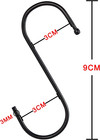 10 Pack 3 5 Inch Heavy Duty S Hooks For Plants  Outdoor  Light  Cup  Large Hange