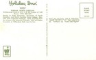 Vintage Postcard- 3ek492 Holiday Inn West  Durham  North Carolina  Unposted 1970