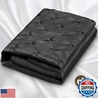 Black American Flag 3x5 Ft - Embroidered Stars And Sewn Stripes  Made From He