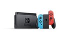 Nintendo Switch With Neon Blue And Neon Red Joy   con