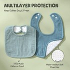 6-pack Baby Bibs For Unisex Boys Girls  Muslin Drooling And Teething Bibs For   