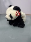 Ty Pillow Pals Bamboo Panda Bear Stuffed Animal 1997 Original Tag Attached