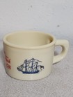 Vintage Shulton Old Spice Shaving Mug Cup Ship Grand Turk Salem 1786 Tall Ships