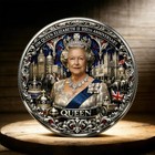 Queen Elizabeth Ii 100th Anniversary Coin  Royal Tribute Collectible Gift Decor