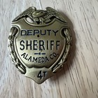 Legendary Lawmen- Deputy Sheriff Alameda County Replica Pin 1930s 4t