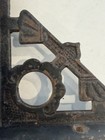 Pair Of Antique Victorian Eastlake Cast Iron Shelf Brackets 10x7 Architectural