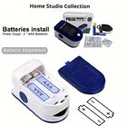 Finger Tip Pulse Oximeter Led Blood Glucose Meter For Hospital Household New