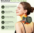 Electric Neck   Shoulder Massager With Heat Shiatsu 4d Kneading Pain Relief New
