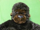 Vintage 1979 Dakin   Co Dark Brown Gorilla Pillow Pets Plush Stuffed Animal 