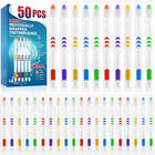 50 Pcs Individually Wrapped Bulk Toothbrush Pack  Disposable Toothbrushes  So   