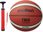Molten B7g3800 Basketball With Pump Comp Leather Fiba  Size 7 - 29 5 Bg3800 