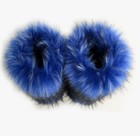 Women Faux Fur Boots Ladies Fuzzy Fluffy Furry Round Toe Winter Size  9