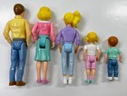 Vintage Playskool Loving Family Dolls Figures Lot