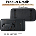 Car Sun Visor Organizer Bag Multi-pocket Sunvisor Storage Pouch For Suvs Trucks