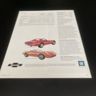 Original 1973 Chevrolet Corvette Prestige Dealer Sales Brochure