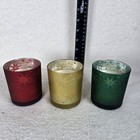 Yankee Candle Christmas Flickering Arctic Star Votive Holder Set Of 3 W Box