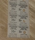 Vtg Lot 10 Valentine Theatre Unused Tickets Admit One 35 Cents Toledo Ohio Old