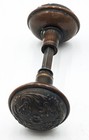 Door Knobs Antique Brass Floral Design