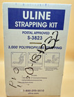 Uline Strapping Kit S-3823 Postal Approved 3000 Ft Polypropylene Cutter Buckles