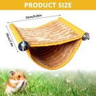 Warm Hamster Hammock House Mouse Rat Hanging Swing Bed Guinea Pig 23  19cm