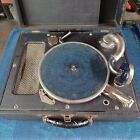 Victor Victrola Portable Suitcase Model   motor Rebuilt   