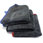 3 Fluffy Microfiber Cleaning Cloth No-scratch Rag Car Polishing Detailing Towel 
