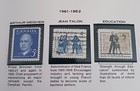 Canada - 1961 - 62 - Lot Of Stamps  On Album Page- Used