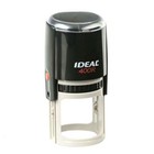 Decorative Personalized Round Self Inking Stamp With Name Address With Love Sign