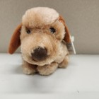 Dakin Dog Plush 6  Bean Bag Toy Vintage 1983 Soft Cute Clean Mini Mutt